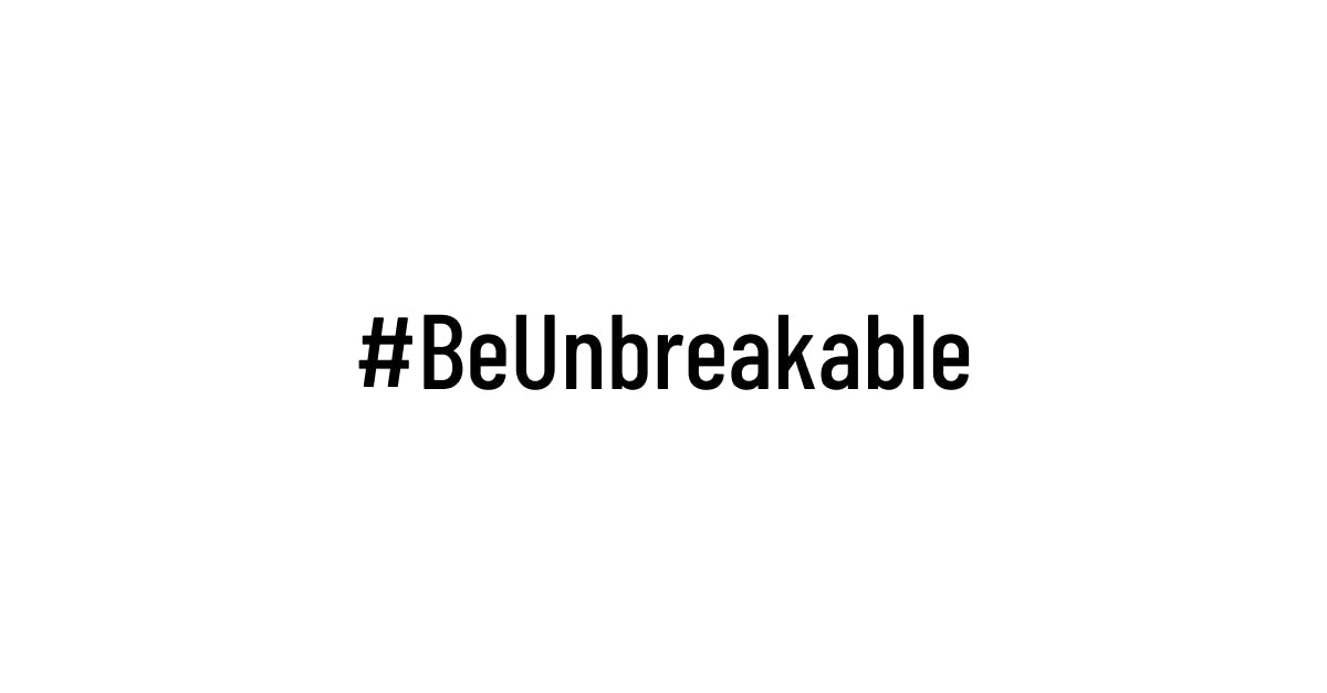 GenerasiGIGIH #BeUnbreakable.